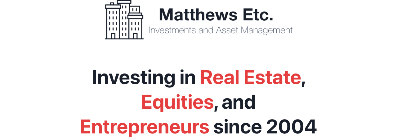 Matthews Etc. website screenshot